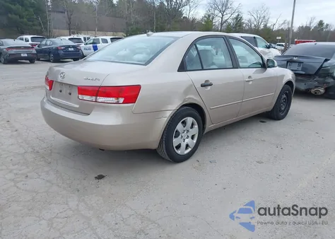 2008 Hyundai Sonata Gls from USA, damaged, VIN 5NPET46C98H300530